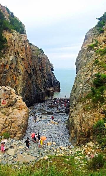 仙人谷 福州东海仙境