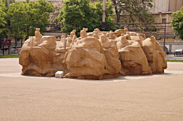 遺址公園位於陝西省西安市城區北郊唐朝大明宮內,1938年花園口決堤