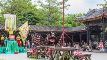 佛山 祖庙 狮艺