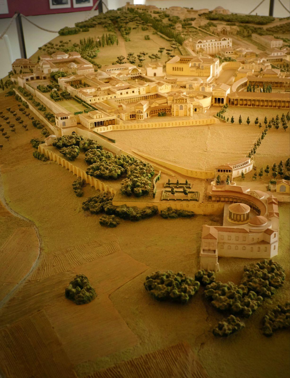 别墅当中的皇宫区域 哈德良别墅