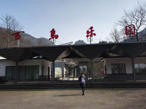 会稽山上有百鸟乐园,因时间关系,只游览了10分钟,门口售票员说游览