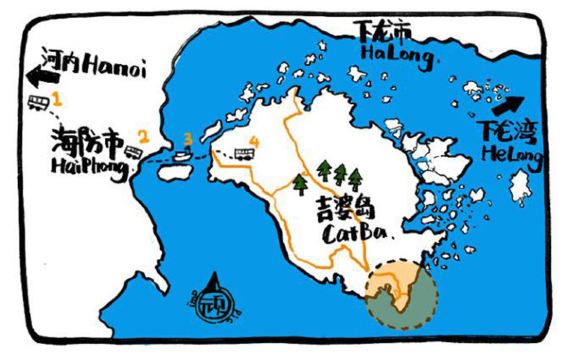 南宁6日5晚跟团游·三星住宿 游下龙湾河内 吉婆岛