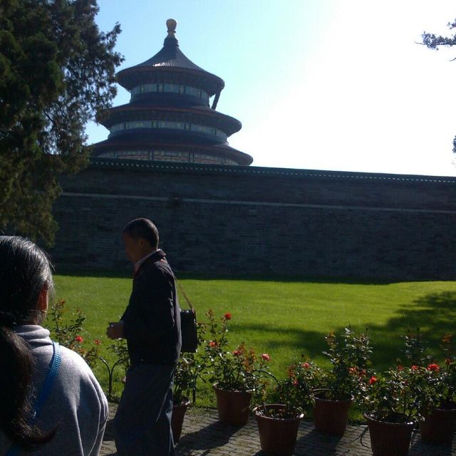 天壇公園只含了首次門票,接下來進去看每個地方二十元,且不好看,於是