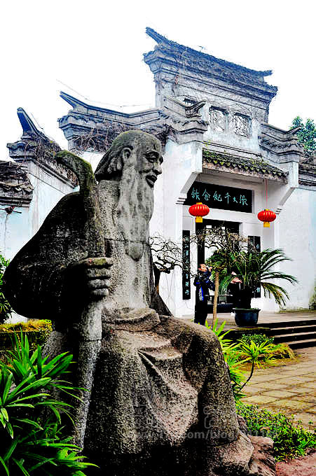 窝窝在四川——参观张大千纪念馆 - 内江游记攻略【携程攻略】