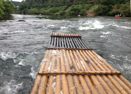 江西婺源丛溪漂流——"爽"就一个字!