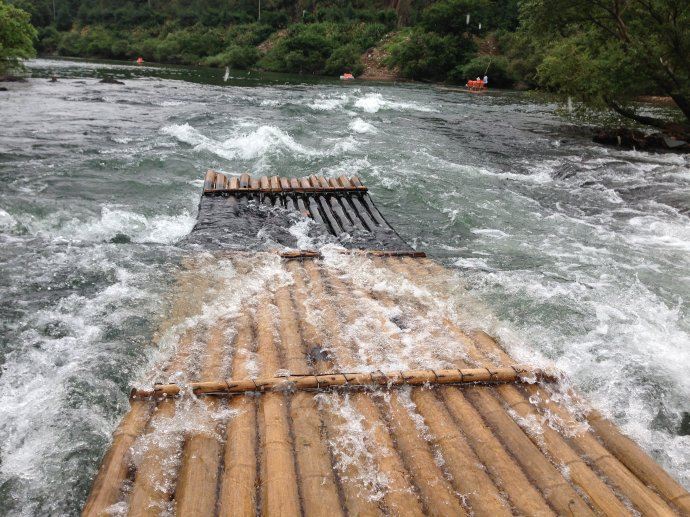 江西婺源丛溪漂流——"爽"就一个字!