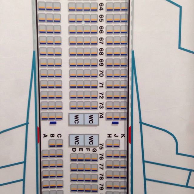 汉莎航空a380座位图图片