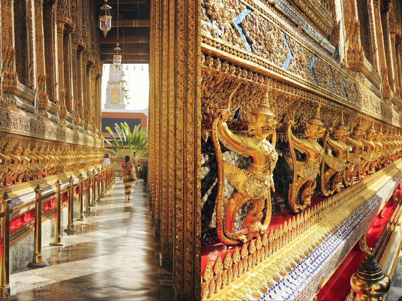 泰国大皇宫内景图片