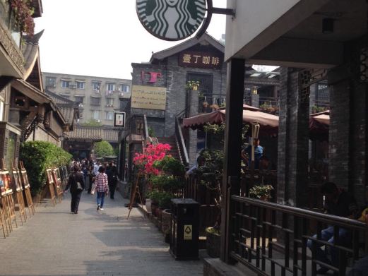 宽窄巷子图片