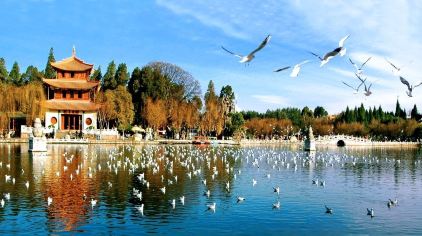 平安卡立减300元!昆明中心皇冠假日酒店2晚+