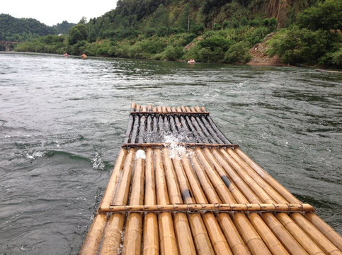 江西婺源丛溪漂流——"爽"就一个字!