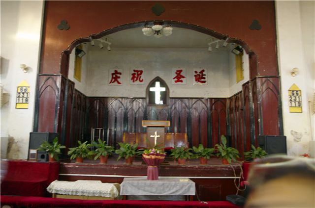 天津基督教会仓门口堂成立于1912年10月19日,是华北地区第一座由华人