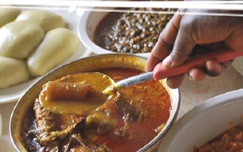 口碑榜 特卖汇 fufu汤                             加纳人吃fufu是