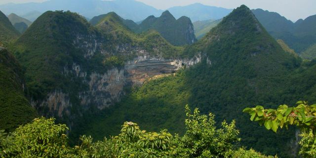 大石围天坑群景区售票处