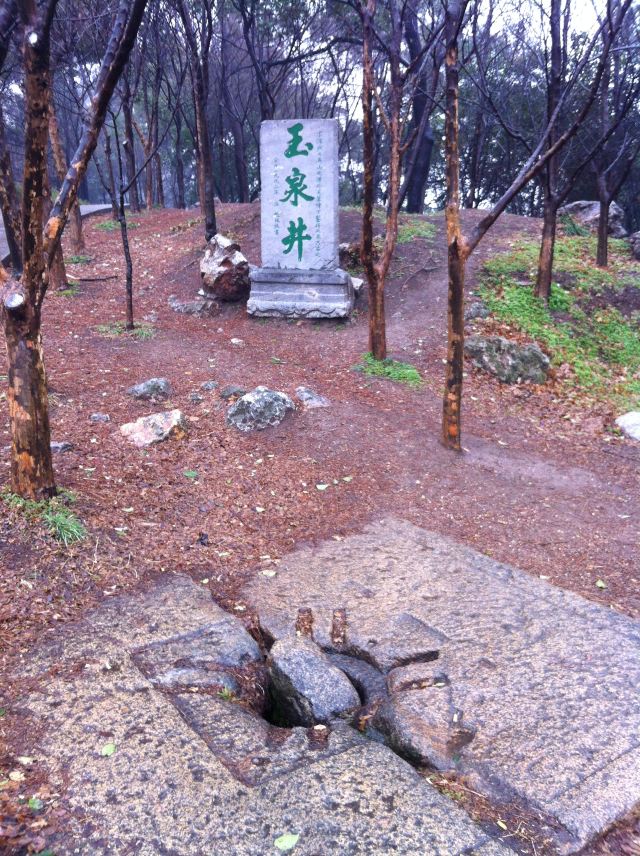 玉峰山东山上的玉泉井