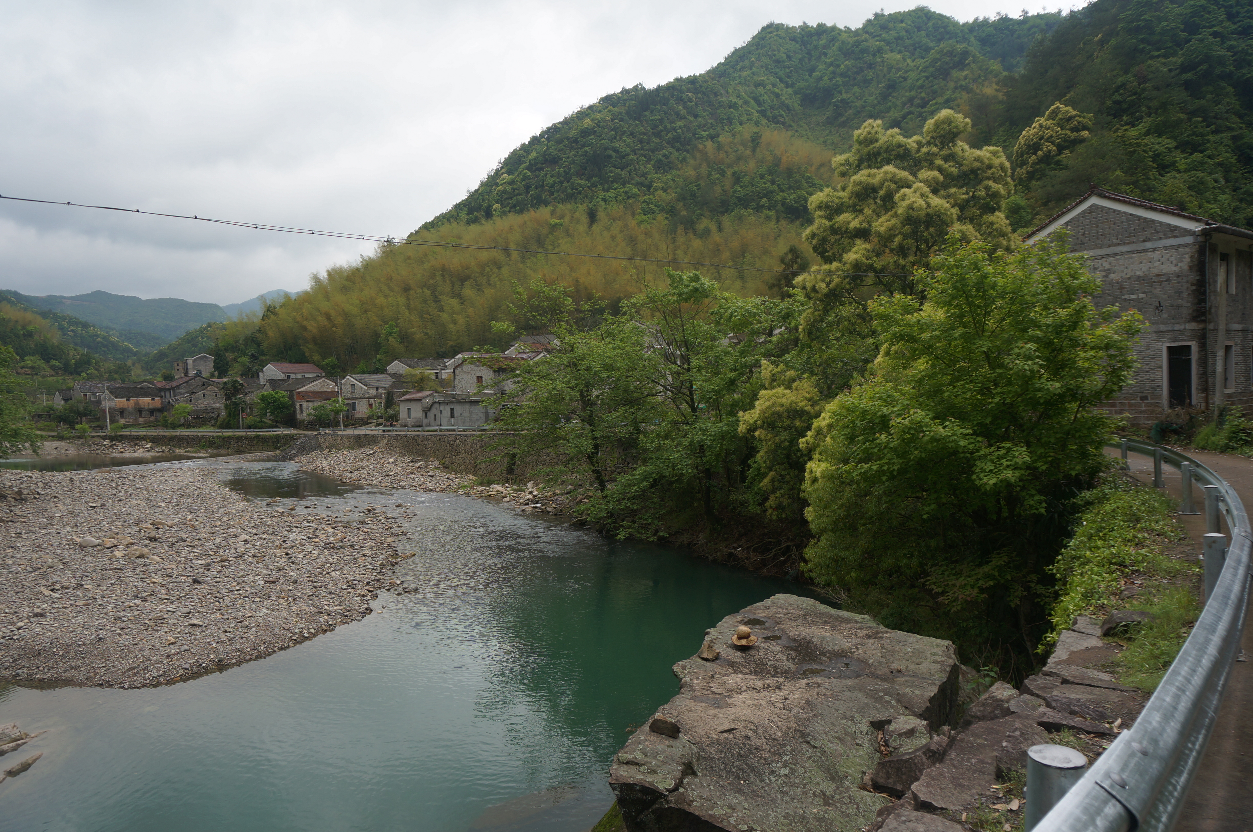 寒山湖古村落