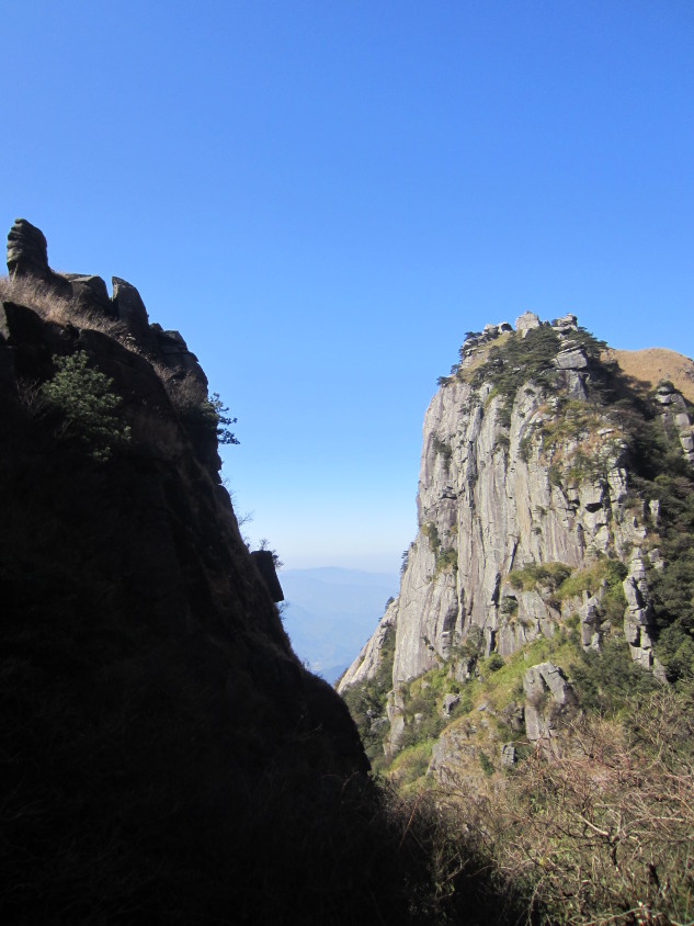 2013秋 登顶武功山白鹤峰
